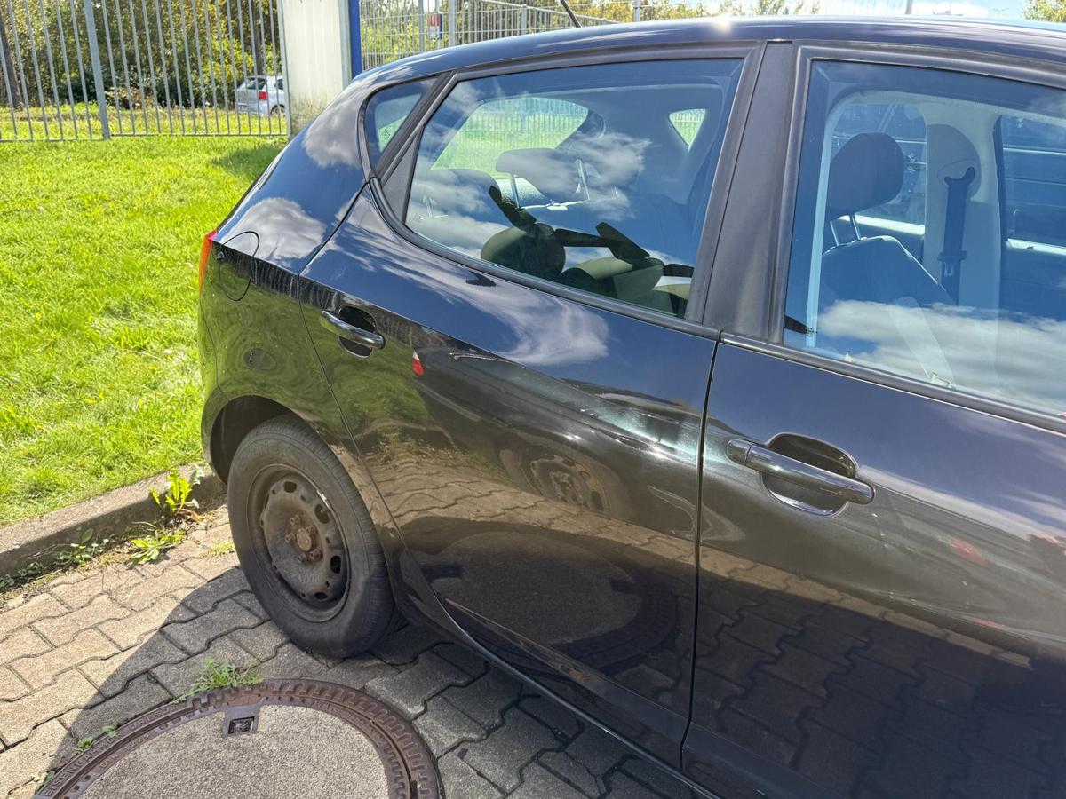 Seat Ibiza 6J original Tür hinten rechts LC9Z Black Magic 5 Türer Rohbau BJ09